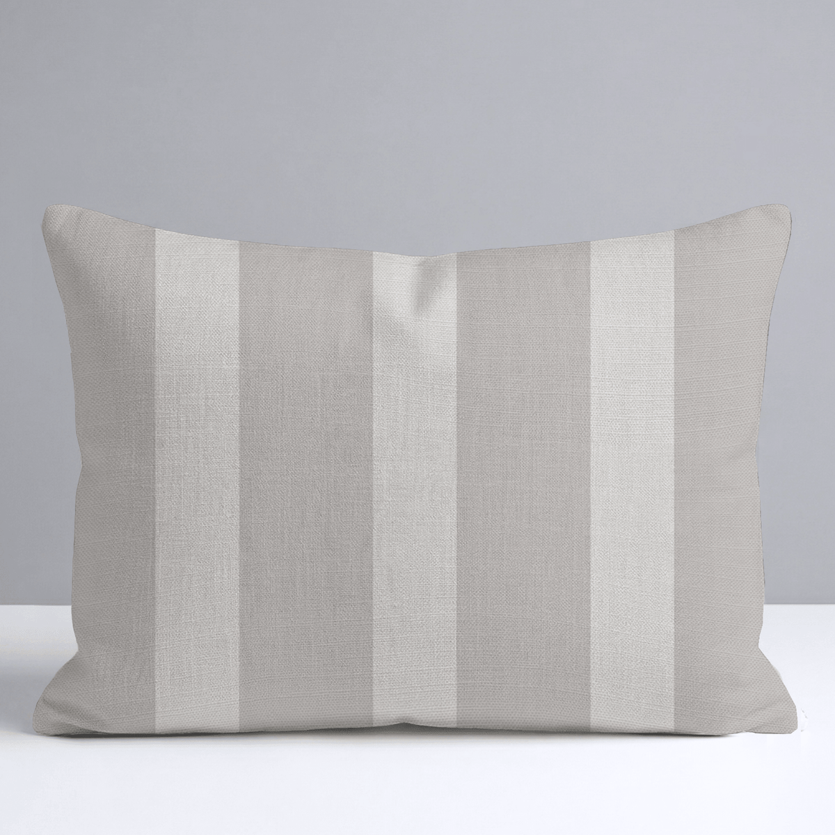 Thistle Hill Oat Stripe Throw Pillow - Lemon Park