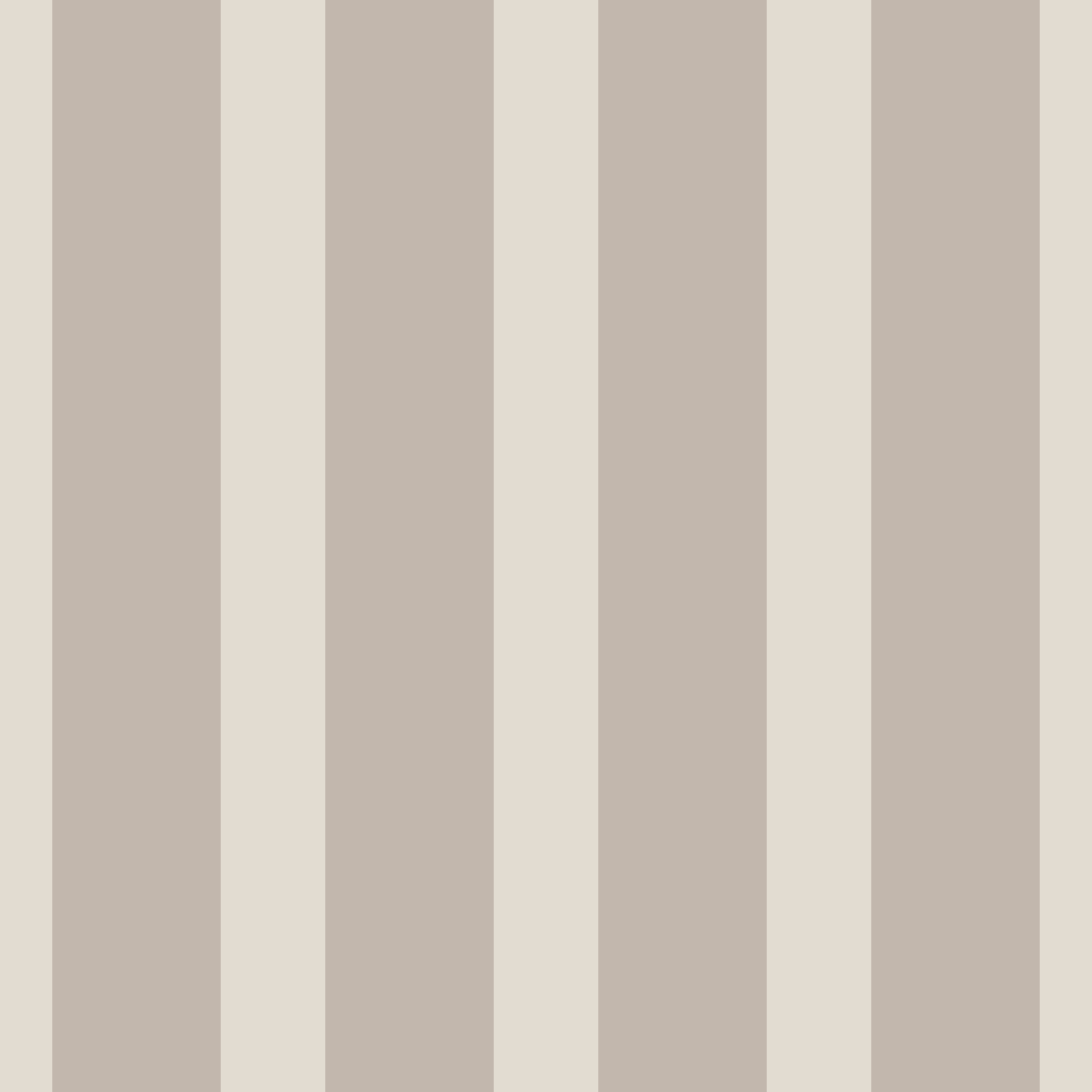 Thistle Hill Oat Stripe Wallpaper - Lemon Park