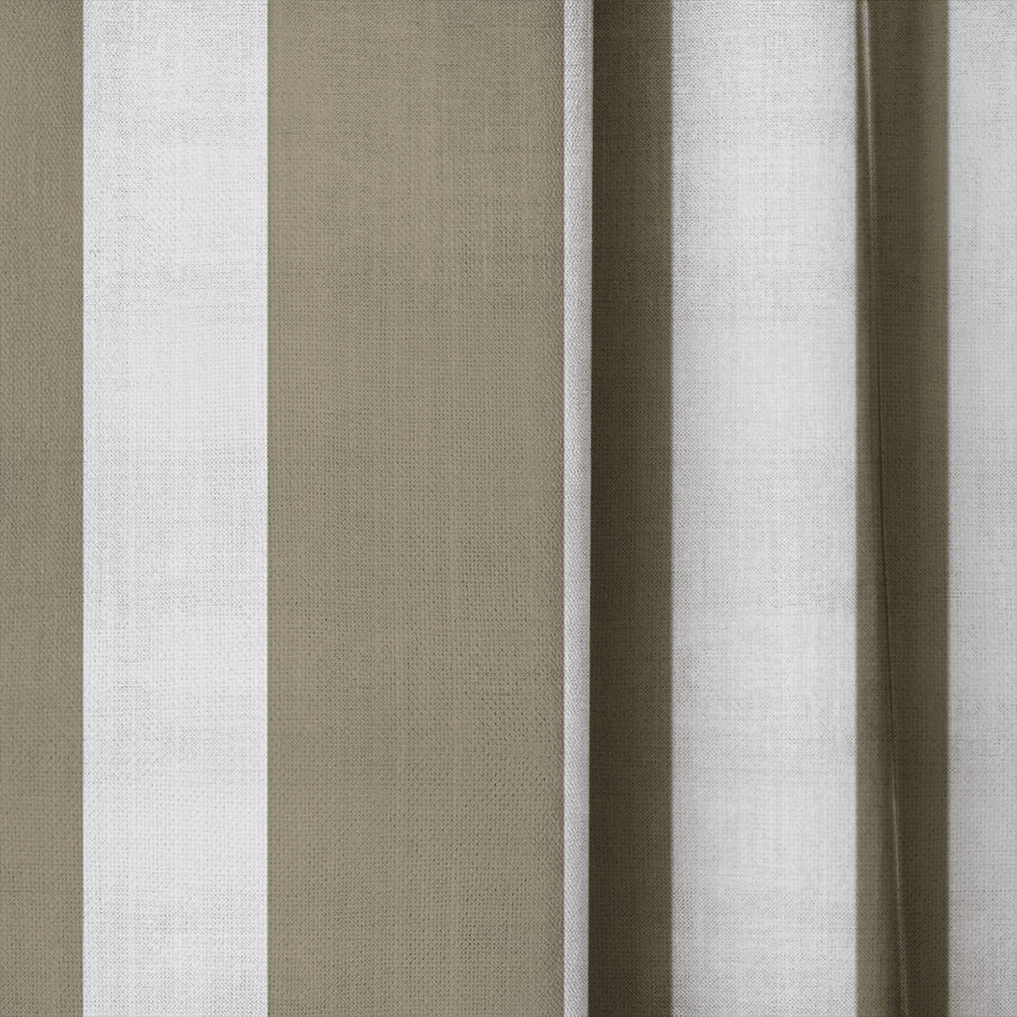 Thistle Hill Olive Stripe - Drapery - Lemon Park