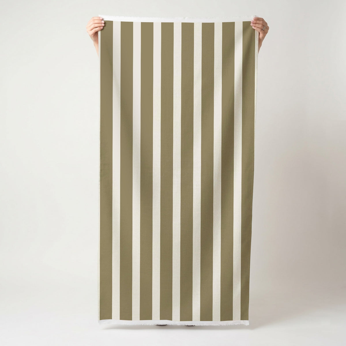 Thistle Hill Olive Stripe - Fabric - Lemon Park