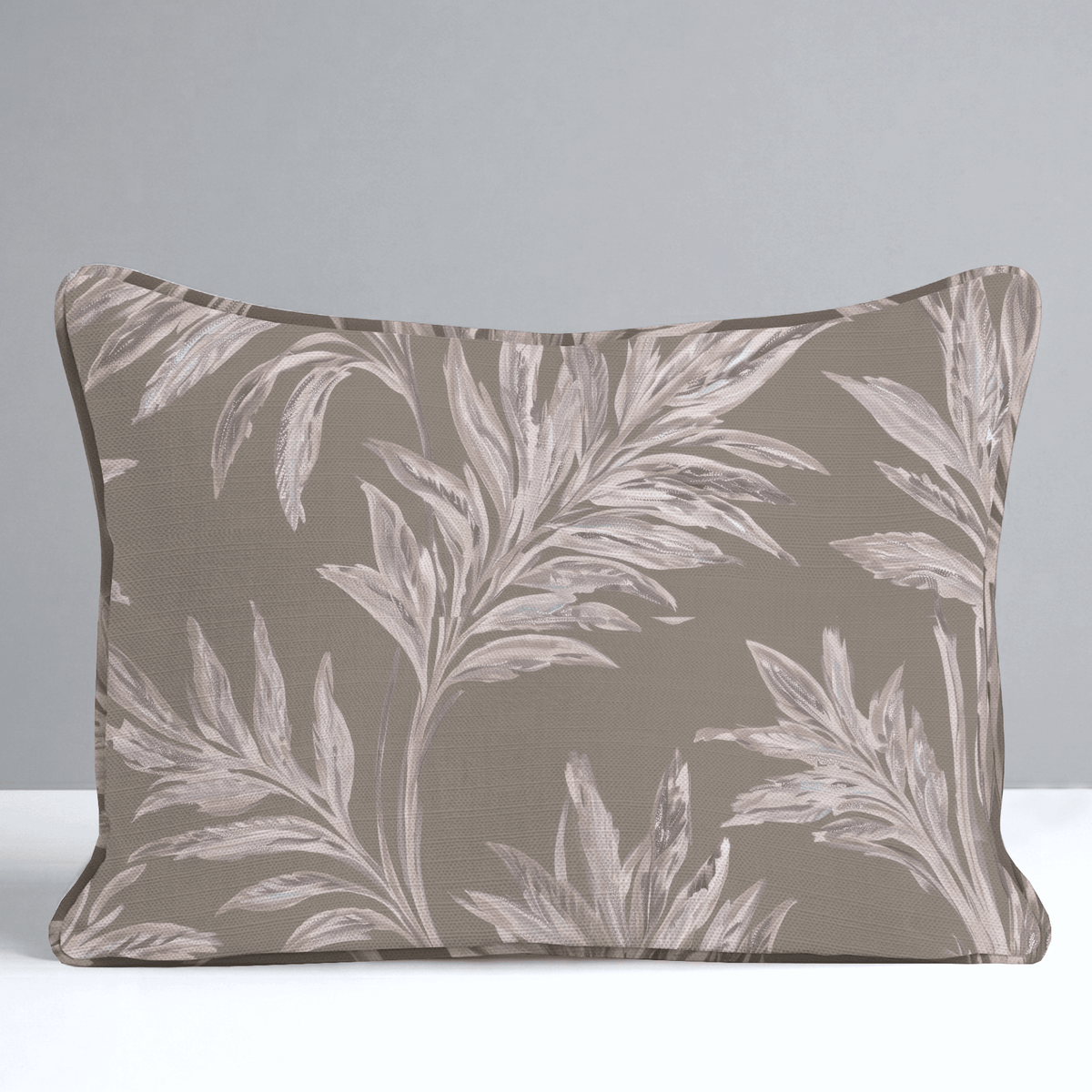 Thistle Hill Olive Willow Throw Pillow - Lemon Park