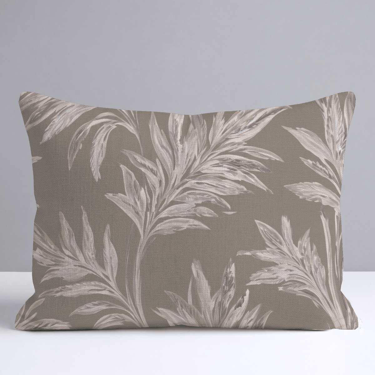 Thistle Hill Olive Willow Throw Pillow - Lemon Park