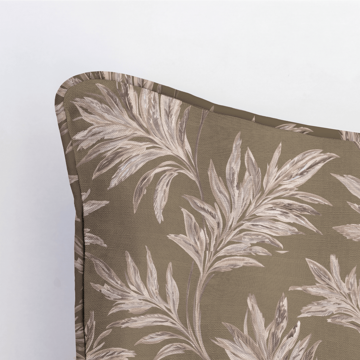 Thistle Hill Olive Willow Throw Pillow - Lemon Park