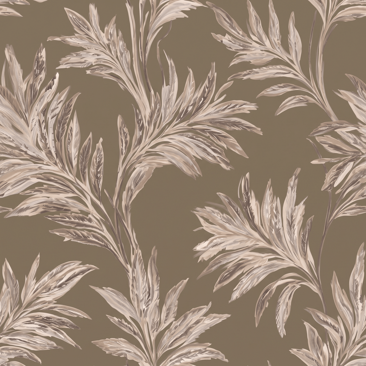 Thistle Hill Olive Willow Wallpaper - Lemon Park