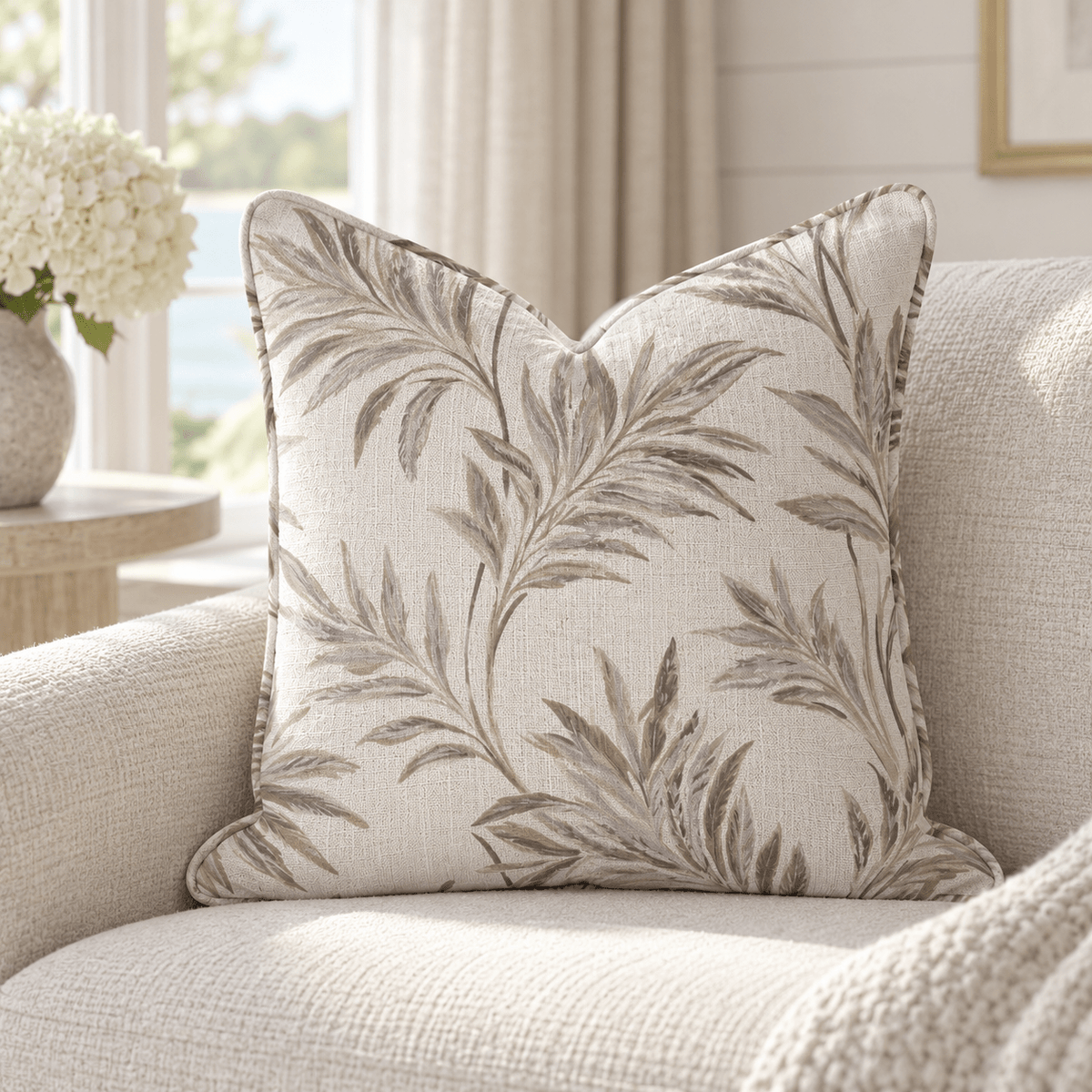Thistle Hill Willow Throw Pillow - Lemon Park