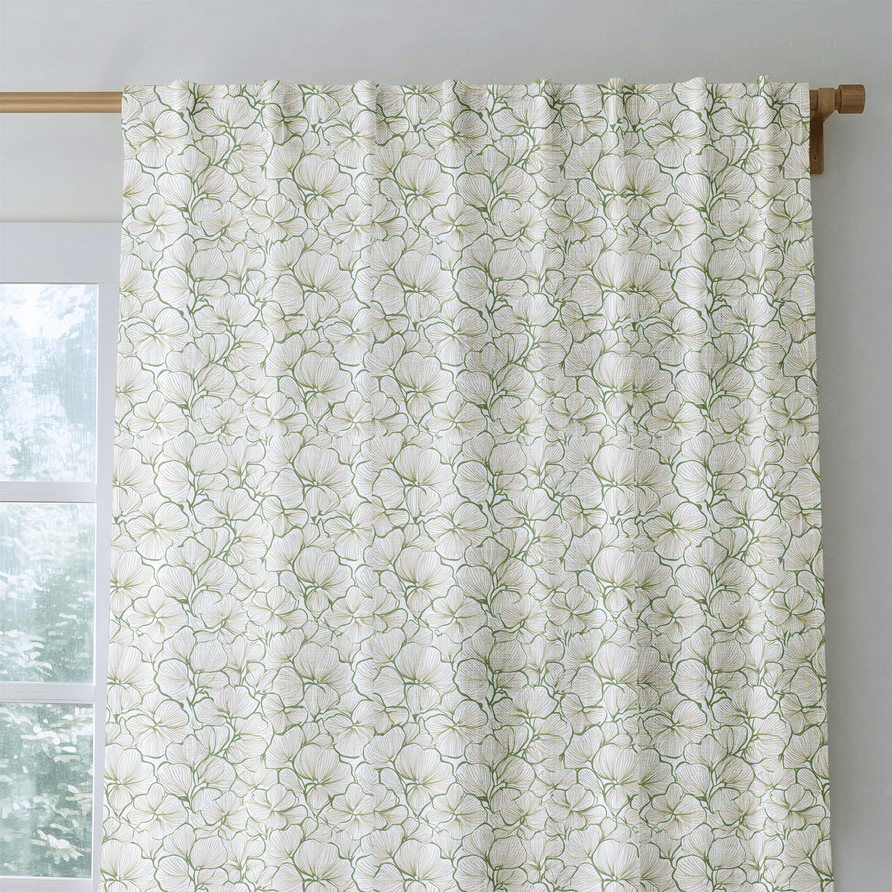 Three Leaf Clover - Drapery - Lemon Park