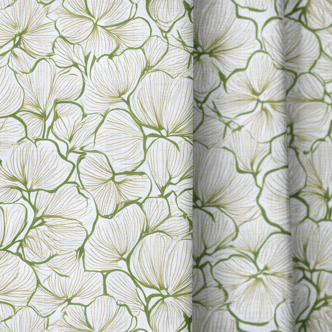 Three Leaf Clover - Drapery - Lemon Park
