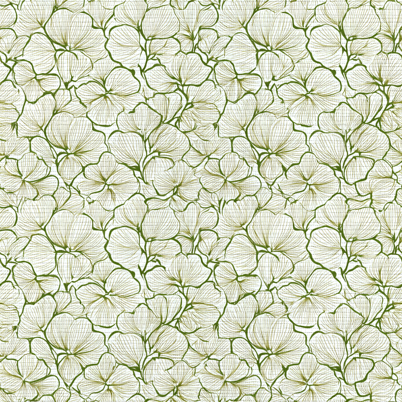 Three Leaf Clover Faux Grasscloth Wallpaper - Lemon Park