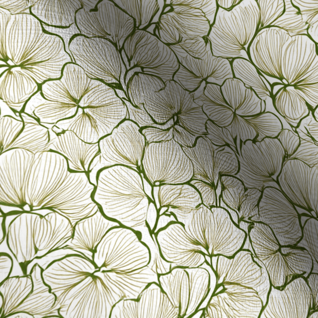 Three Leaf Clover Faux Grasscloth Wallpaper - Lemon Park