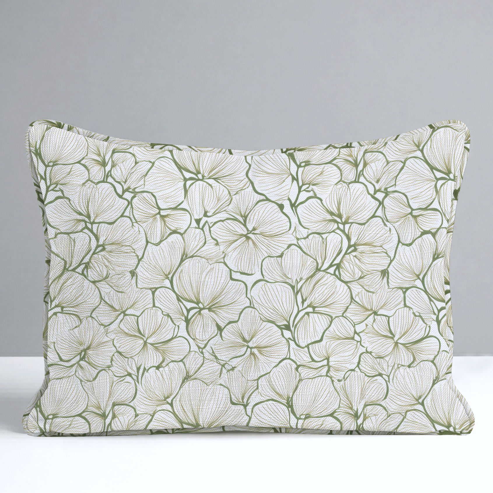 Three Leaf Clover Throw Pillow - Lemon Park