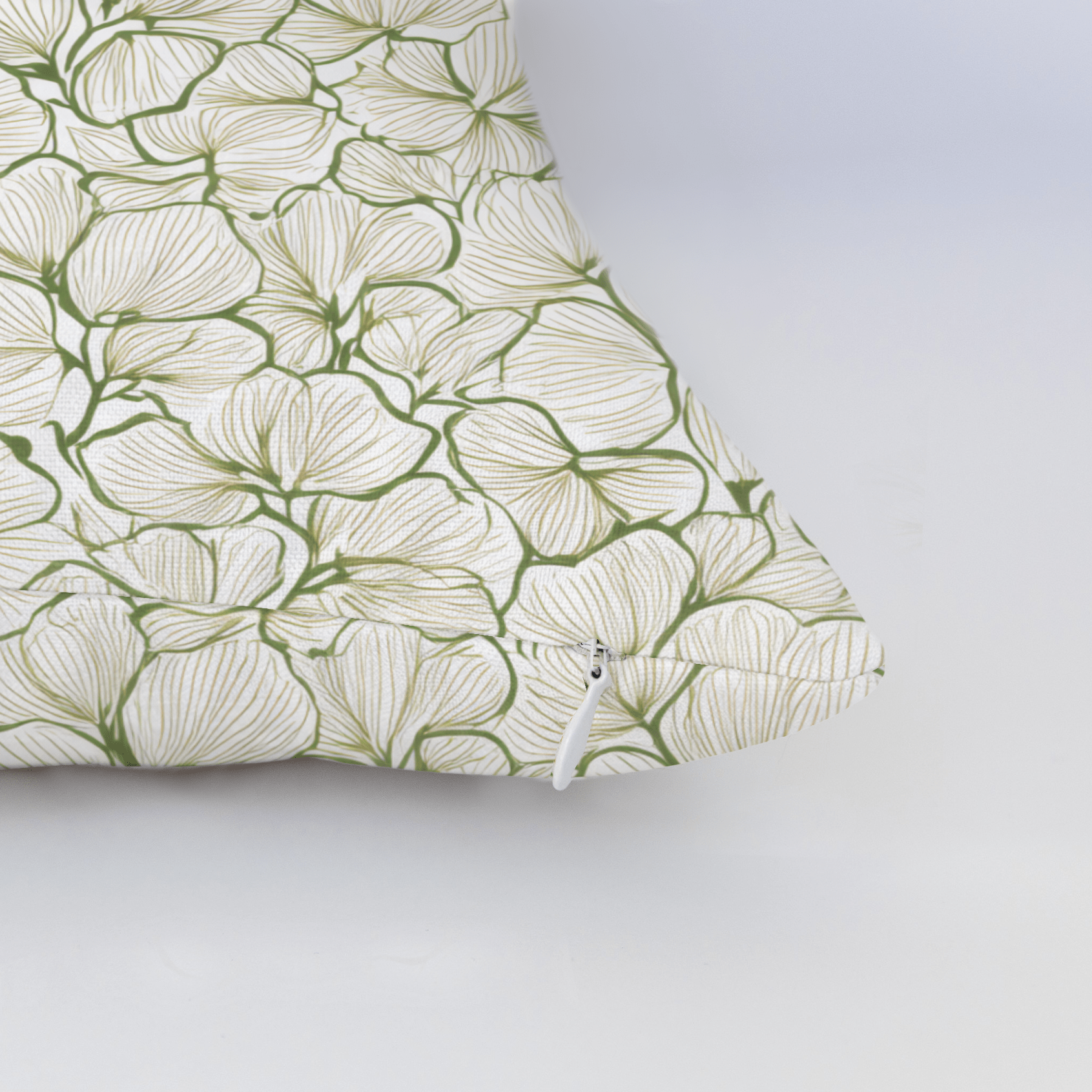 Three Leaf Clover Throw Pillow - Lemon Park