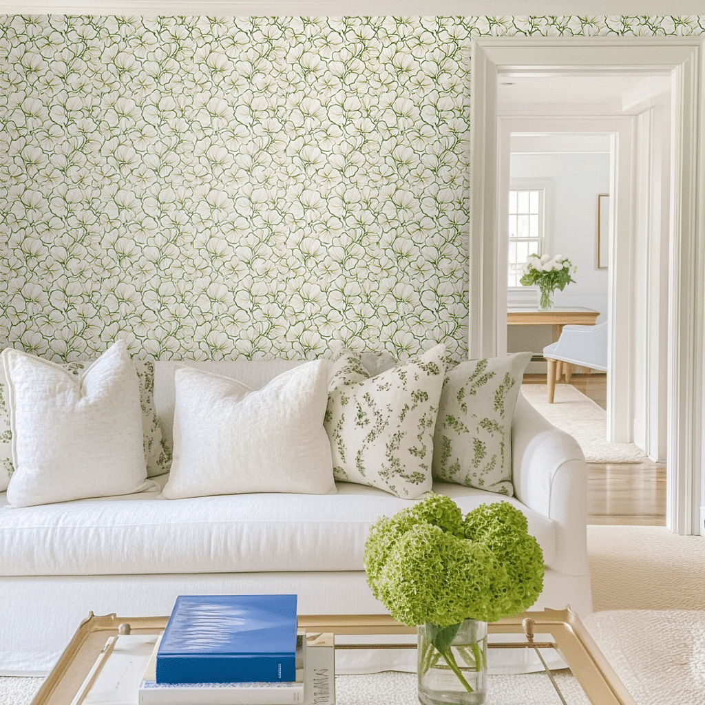 Three Leaf Clover Wallpaper - Lemon Park