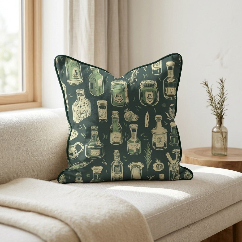 Thyme & Tradition Throw Pillow - Lemon Park