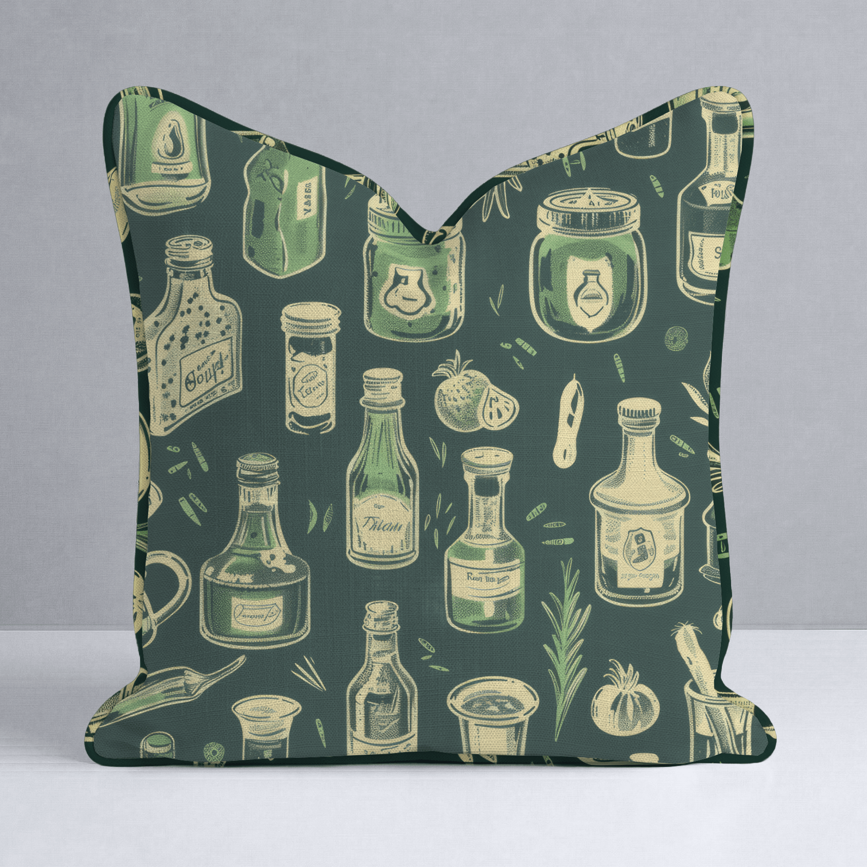 Thyme & Tradition Throw Pillow - Lemon Park