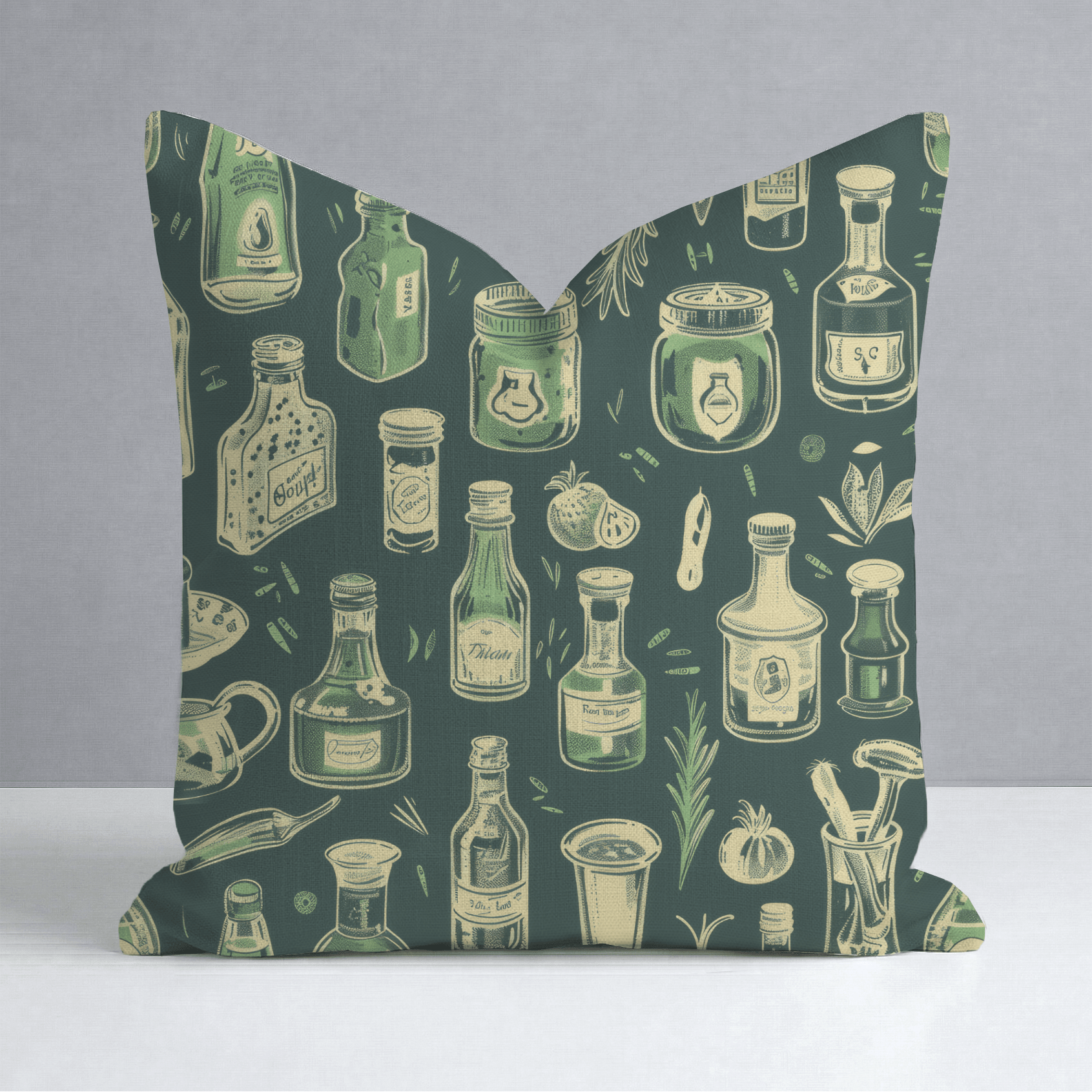 Thyme & Tradition Throw Pillow - Lemon Park