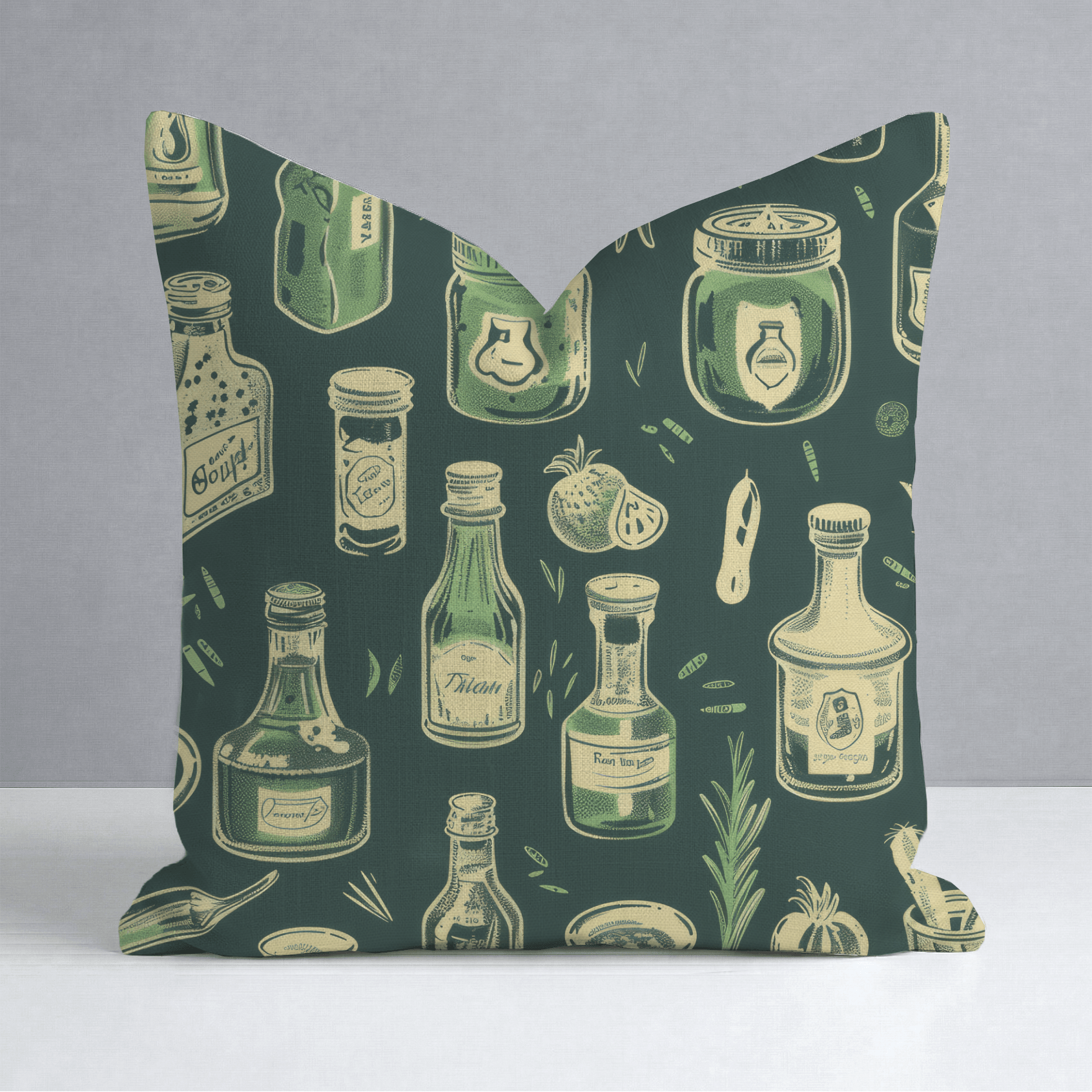 Thyme & Tradition Throw Pillow - Lemon Park