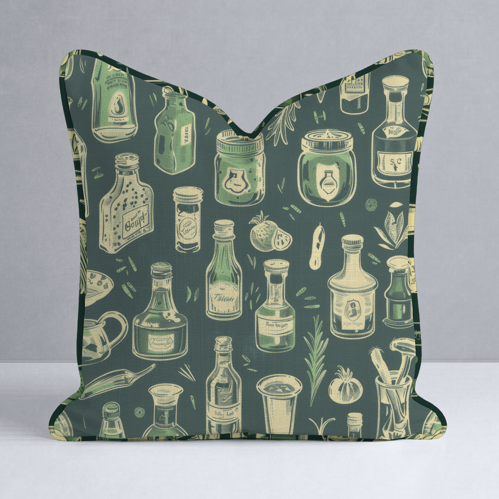 Thyme & Tradition Throw Pillow - Lemon Park