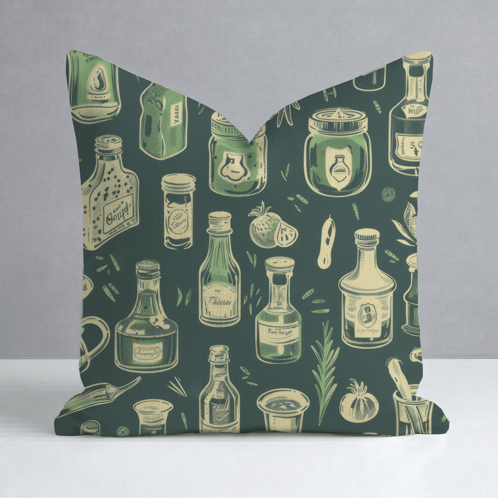 Thyme & Tradition Throw Pillow - Lemon Park