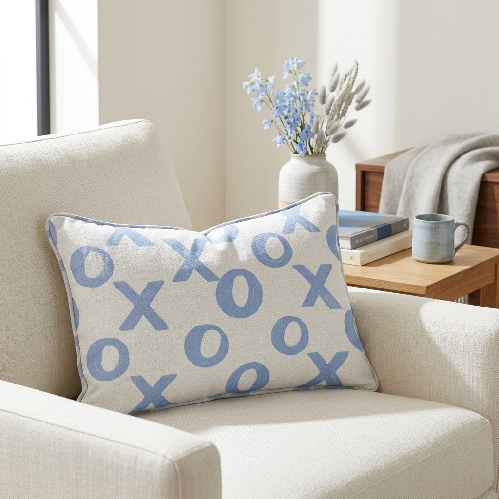 Tic Tac Throw Pillow - Lemon Park