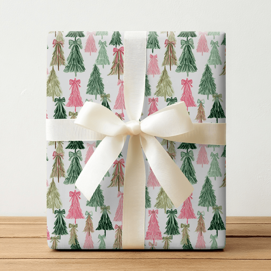Tie Tidings - Wrapping Paper - Lemon Park