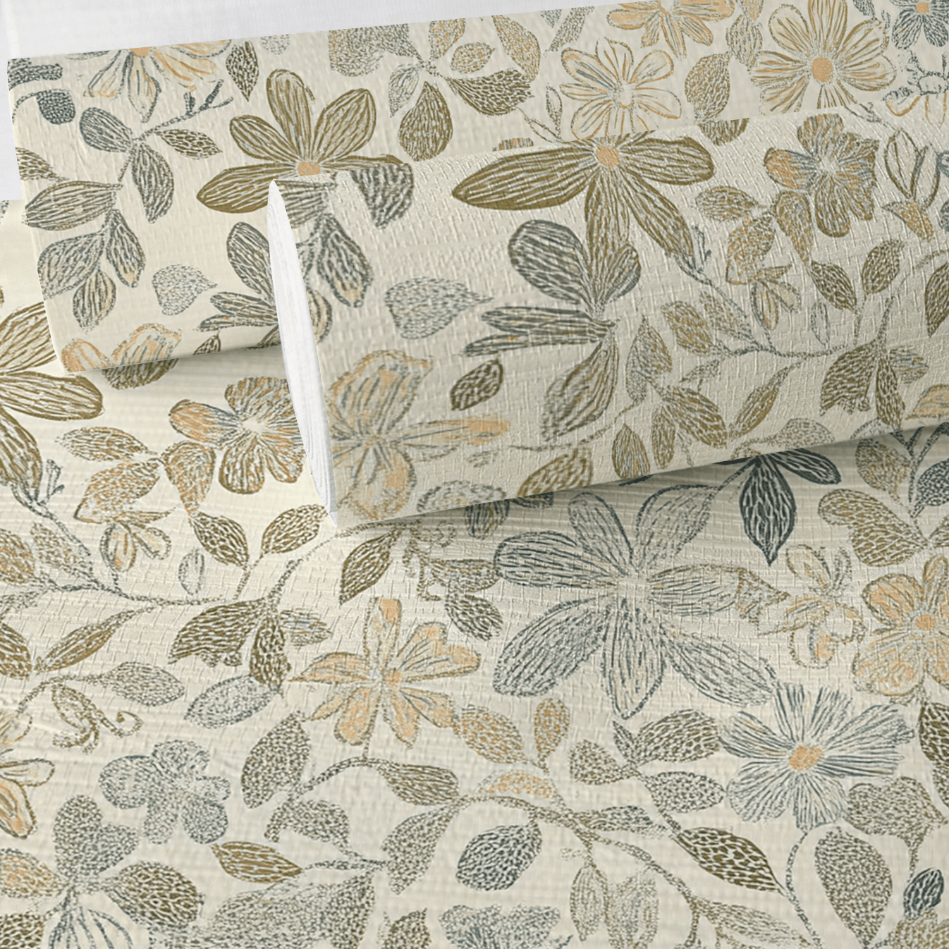 Tillie Faux Grasscloth Wallpaper - Lemon Park