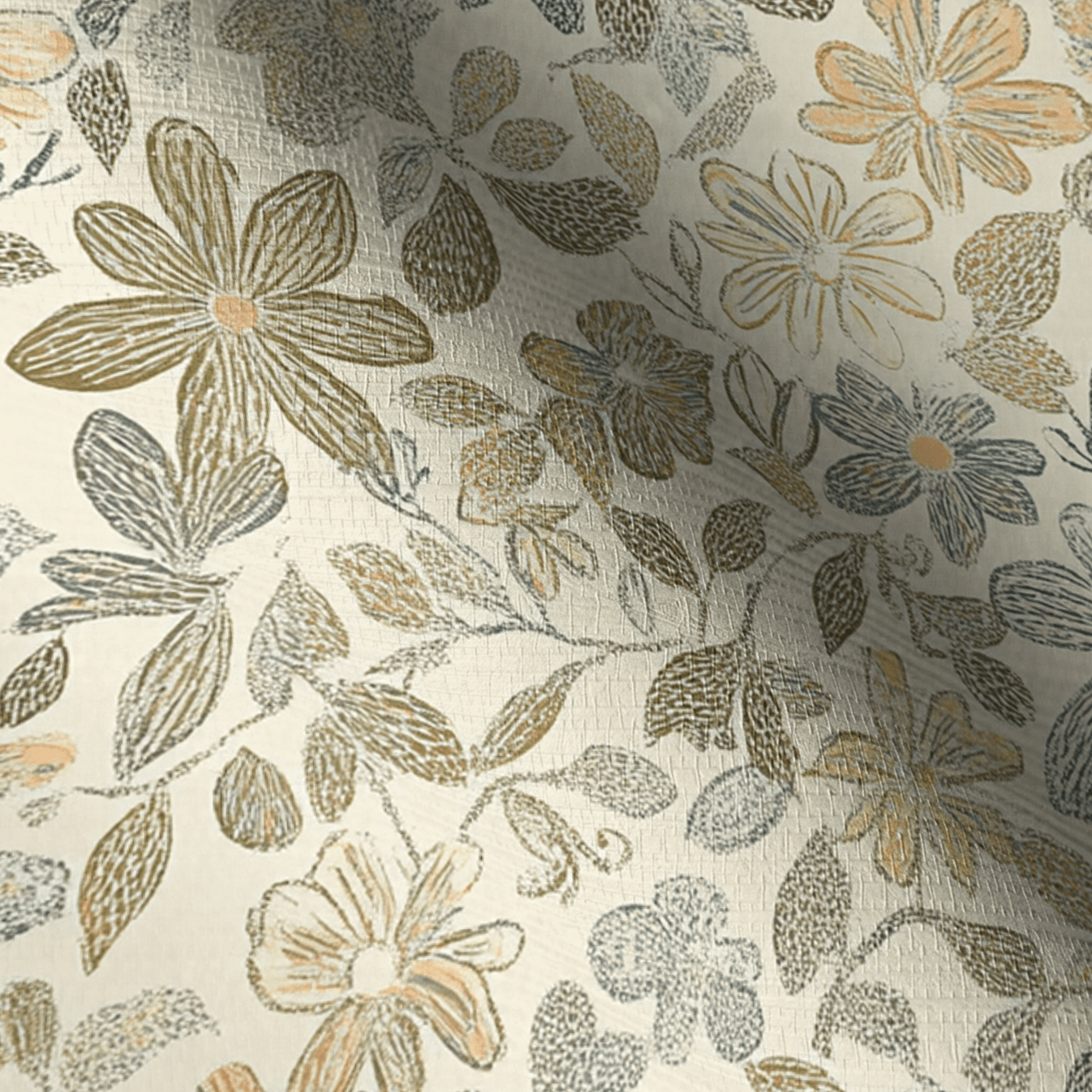 Tillie Faux Grasscloth Wallpaper - Lemon Park