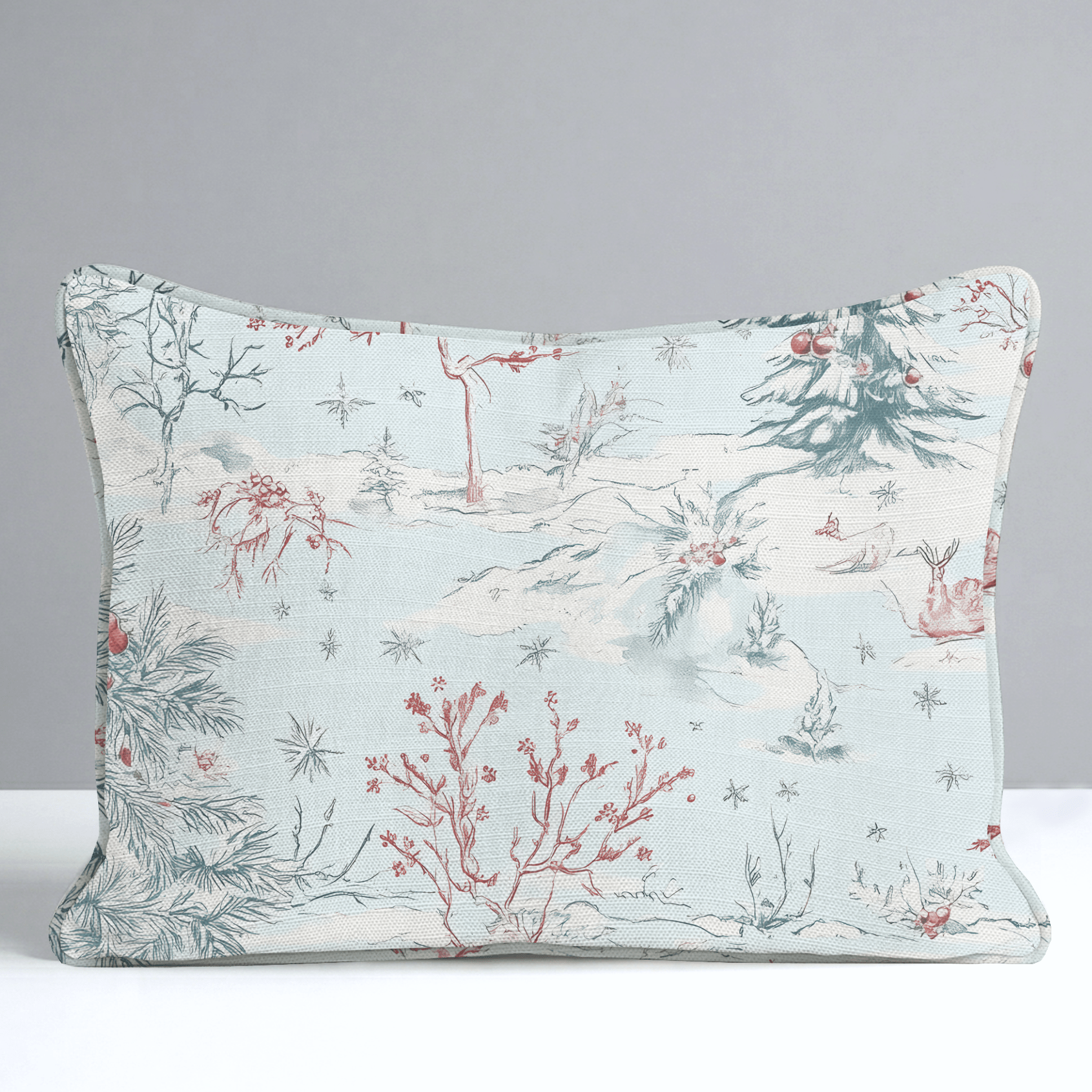 Timeless Tidings Throw Pillow - Lemon Park
