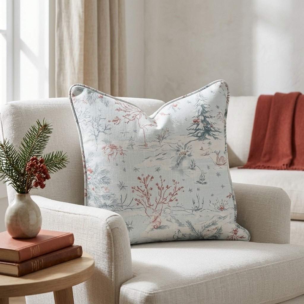 Timeless Tidings Throw Pillow - Lemon Park