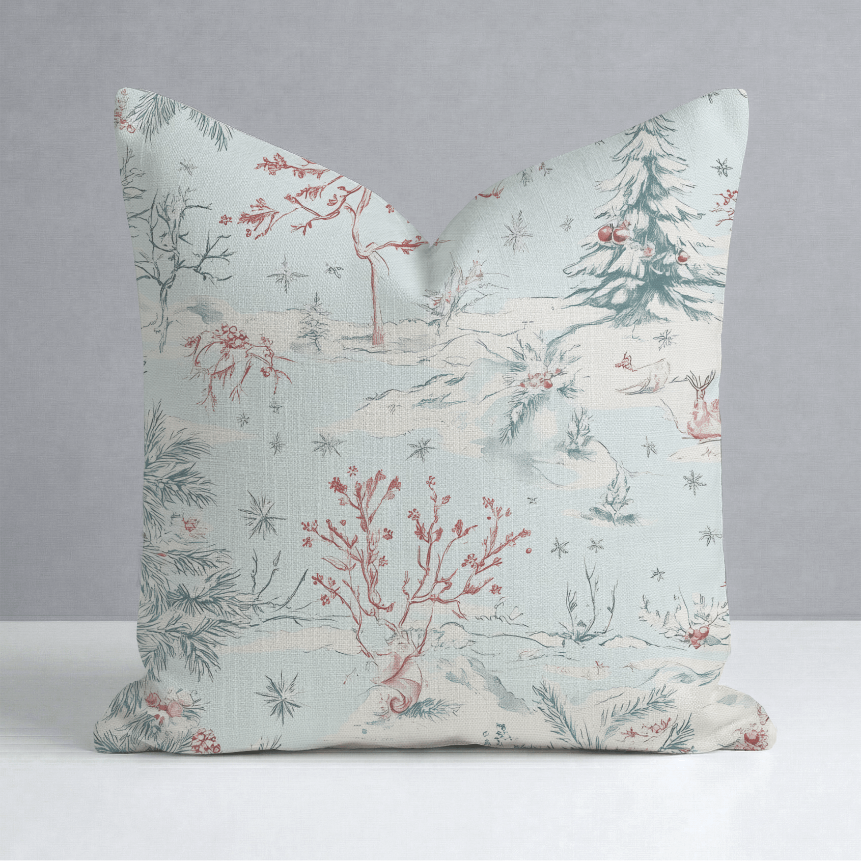 Timeless Tidings Throw Pillow - Lemon Park