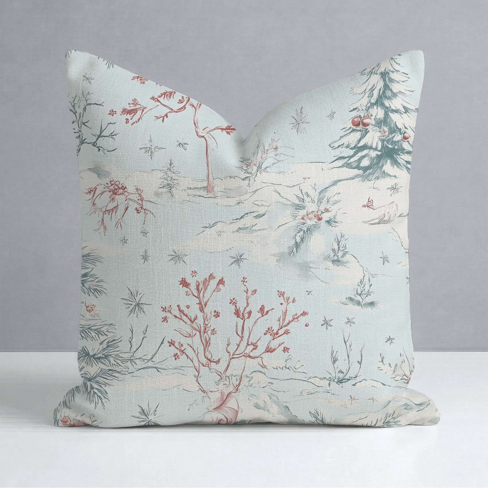 Timeless Tidings Throw Pillow - Lemon Park