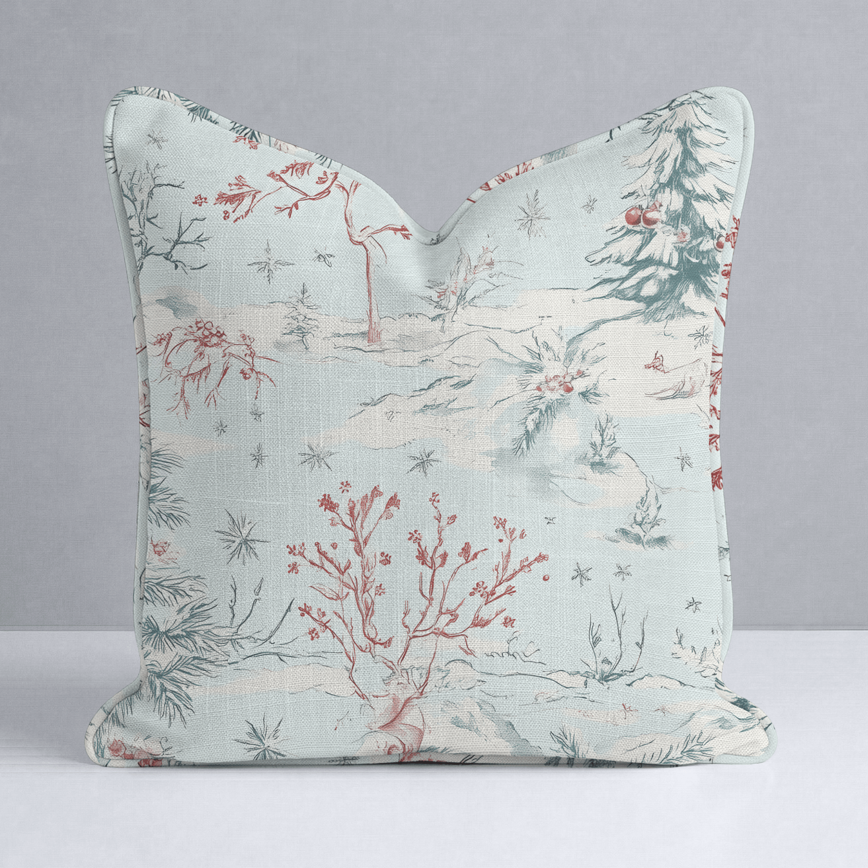 Timeless Tidings Throw Pillow - Lemon Park