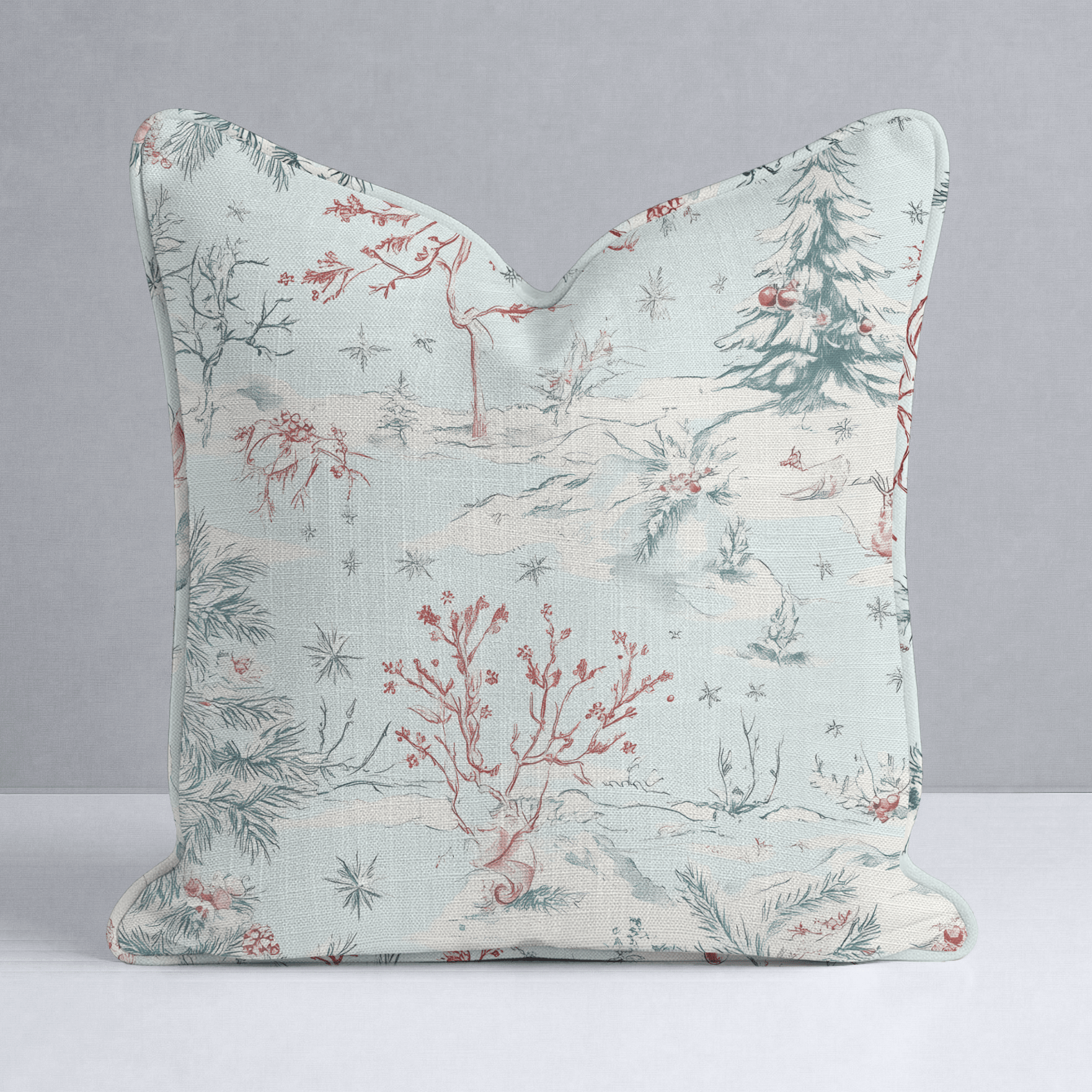 Timeless Tidings Throw Pillow - Lemon Park