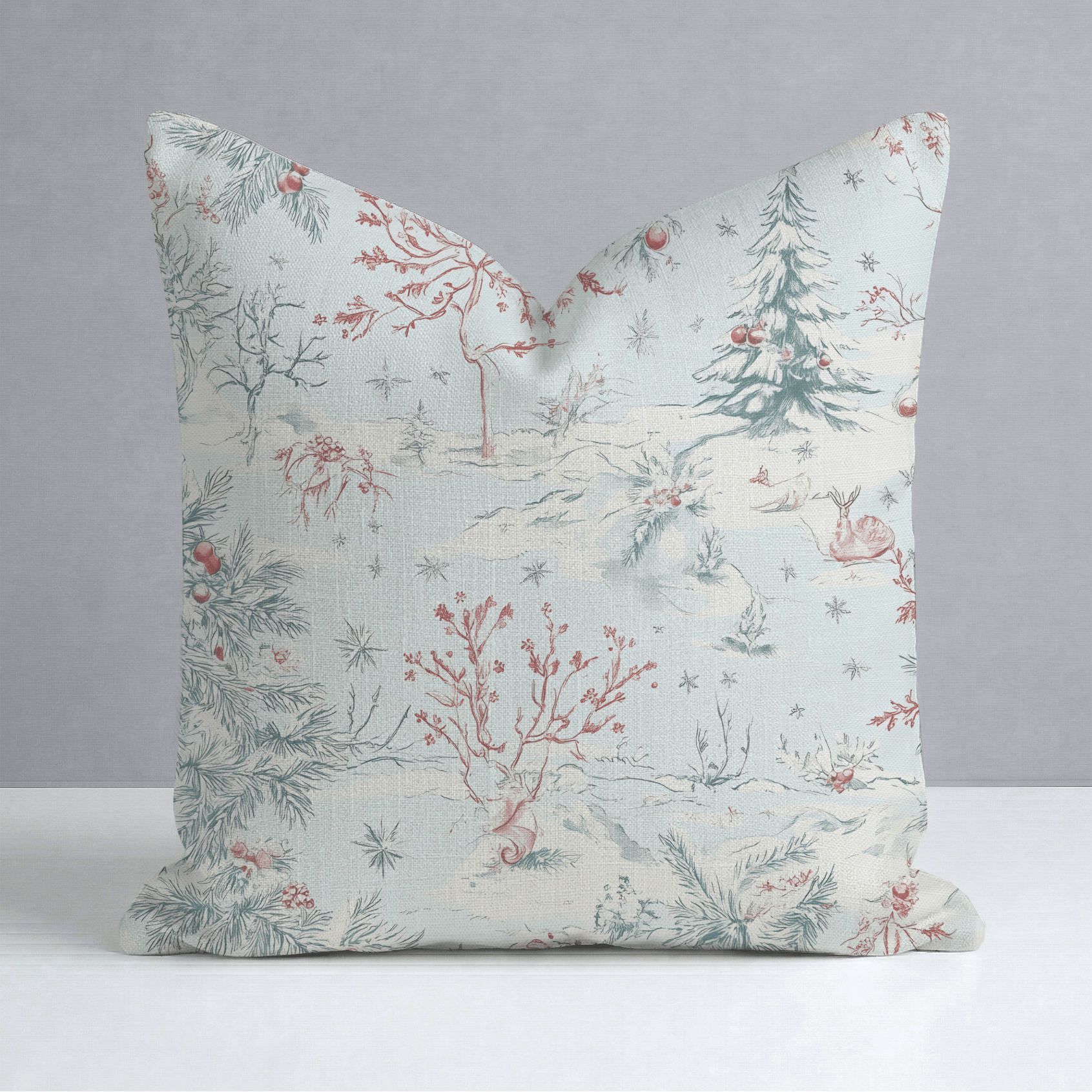Timeless Tidings Throw Pillow - Lemon Park