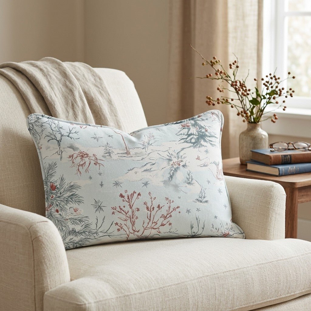 Timeless Tidings Throw Pillow - Lemon Park