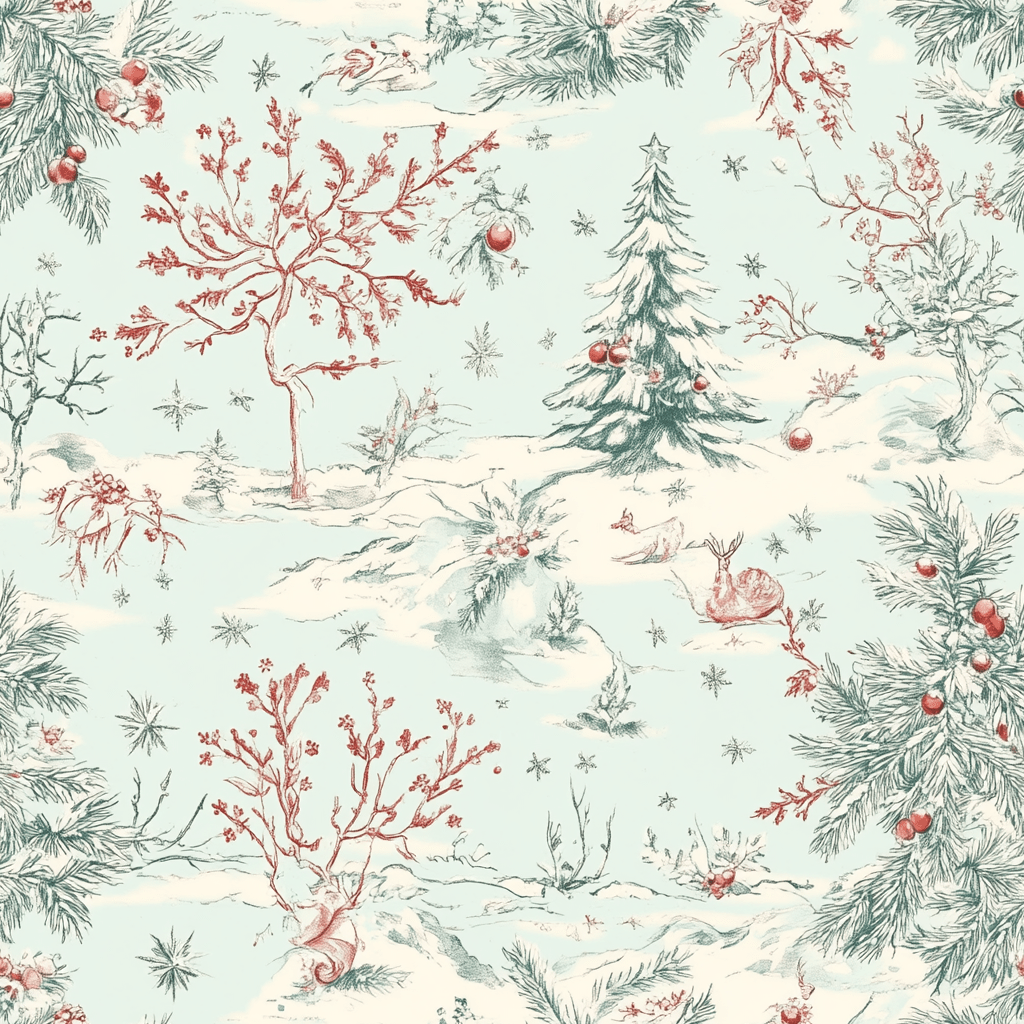 Timeless Tidings Wallpaper - Lemon Park