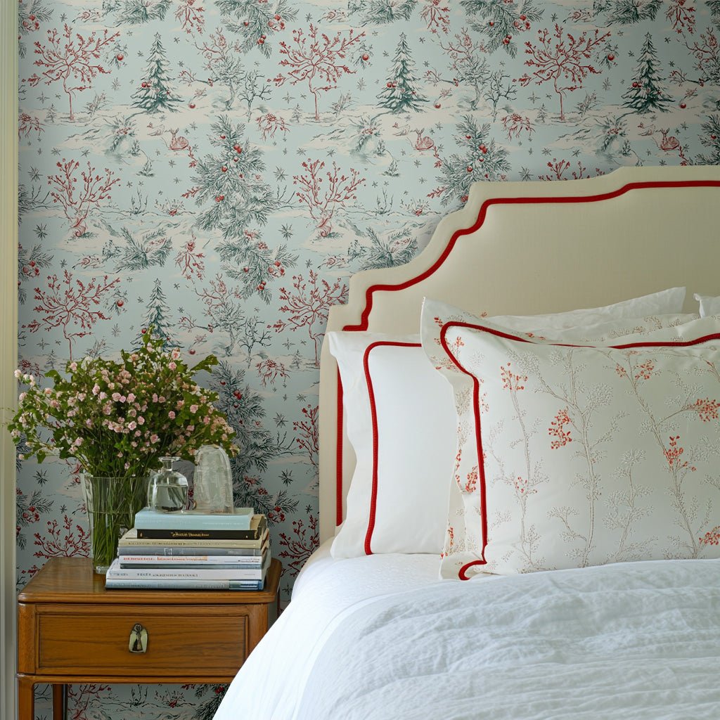 Timeless Tidings Wallpaper - Lemon Park