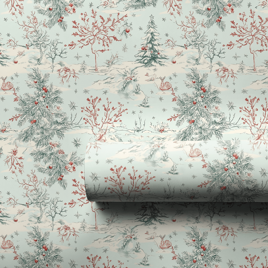 Timeless Tidings - Wrapping Paper - Lemon Park