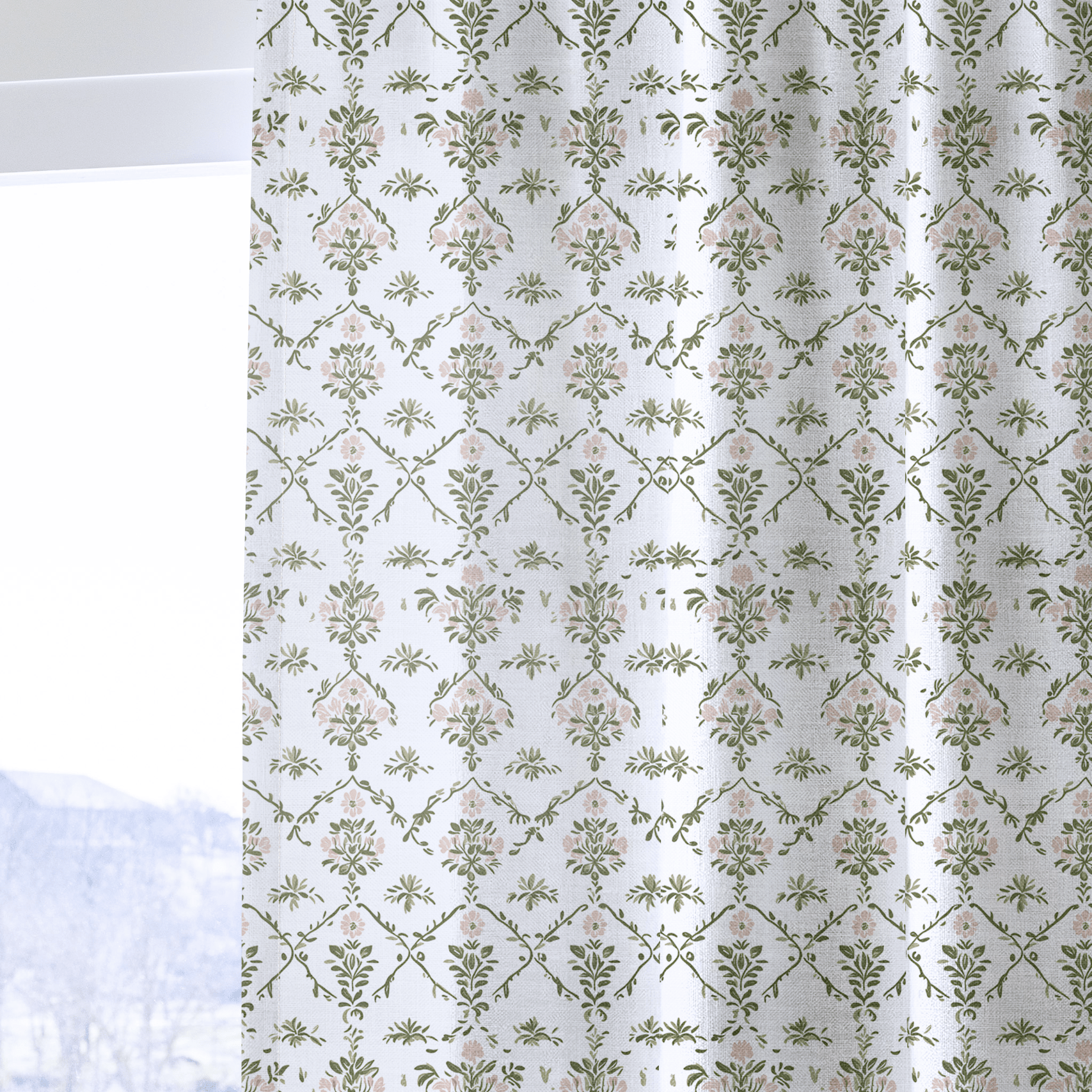 Timeless Trellis - Drapery - Lemon Park