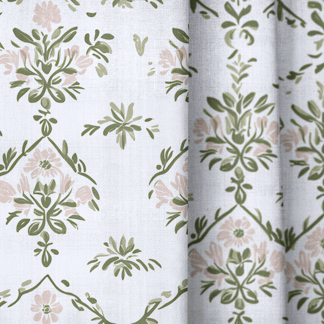 Timeless Trellis - Drapery - Lemon Park