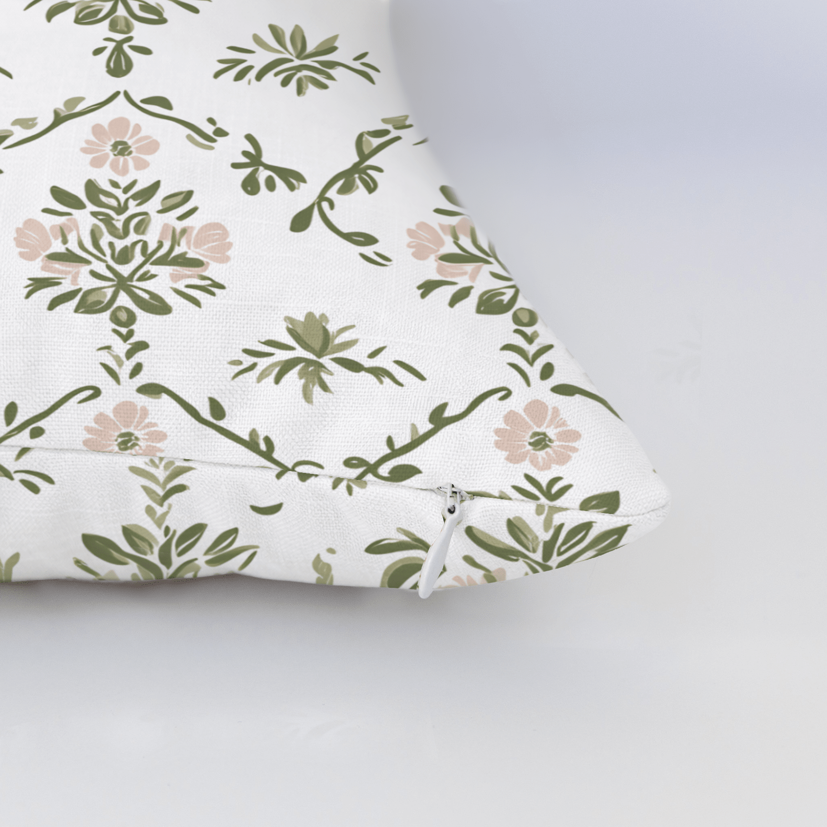 Timeless Trellis Throw Pillow - Lemon Park