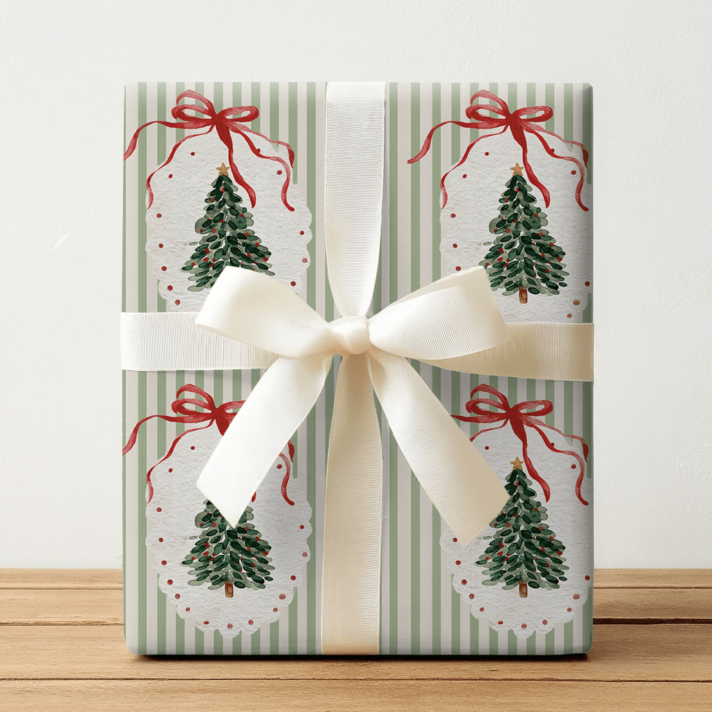 Tinsel Treasures - Wrapping Paper - Lemon Park