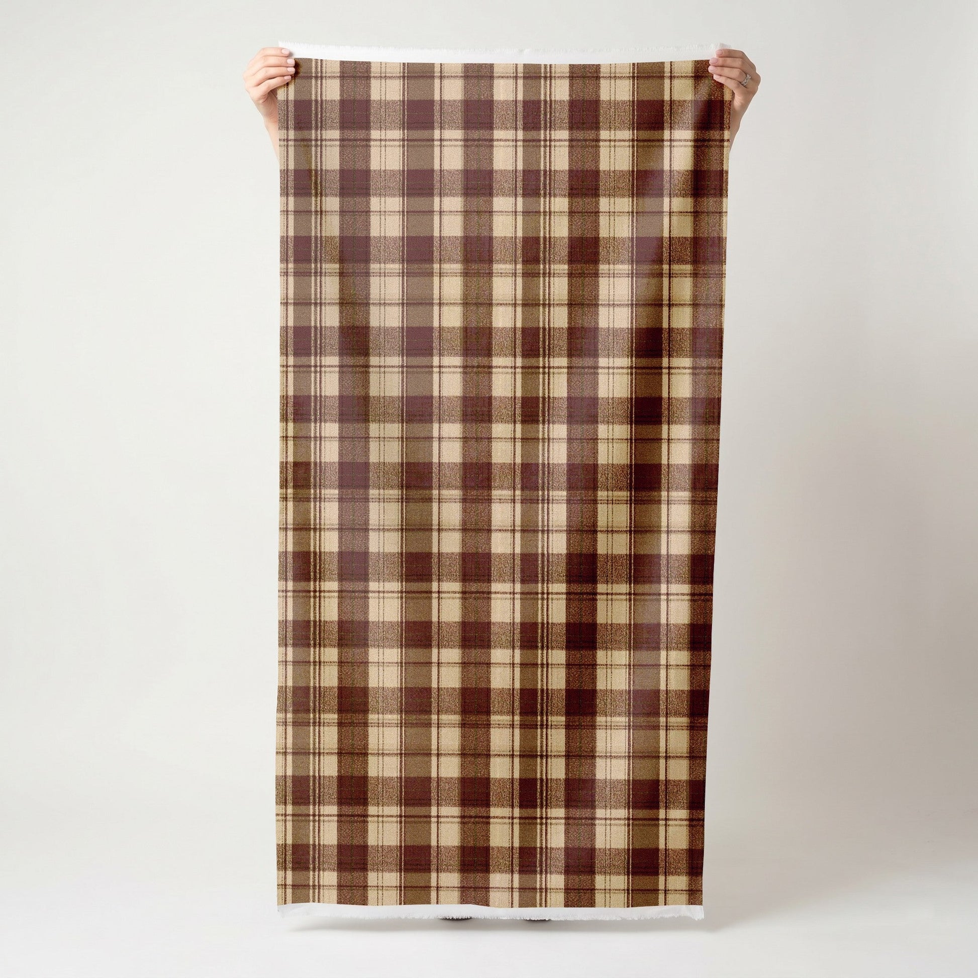 Toasted Pecan Tartan - Fabric - Lemon Park