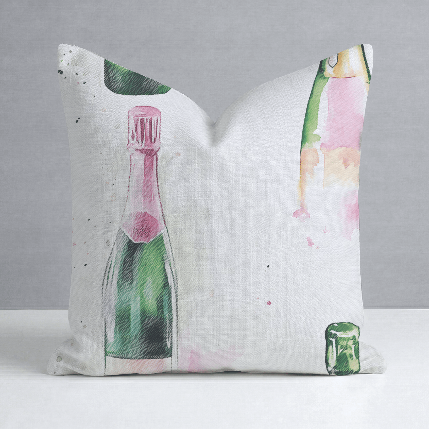 Toasty & Tipsy Throw Pillow - Lemon Park