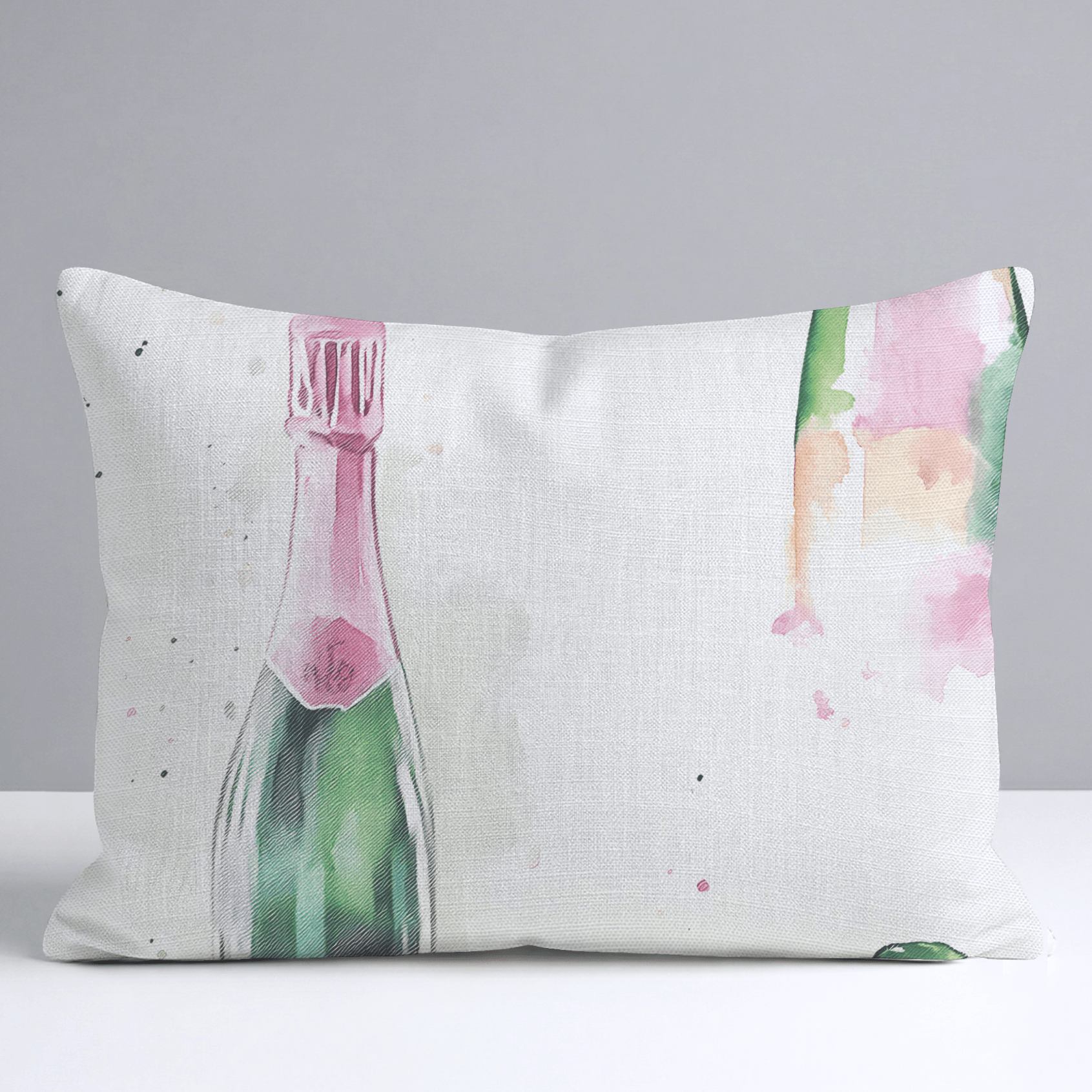 Toasty & Tipsy Throw Pillow - Lemon Park