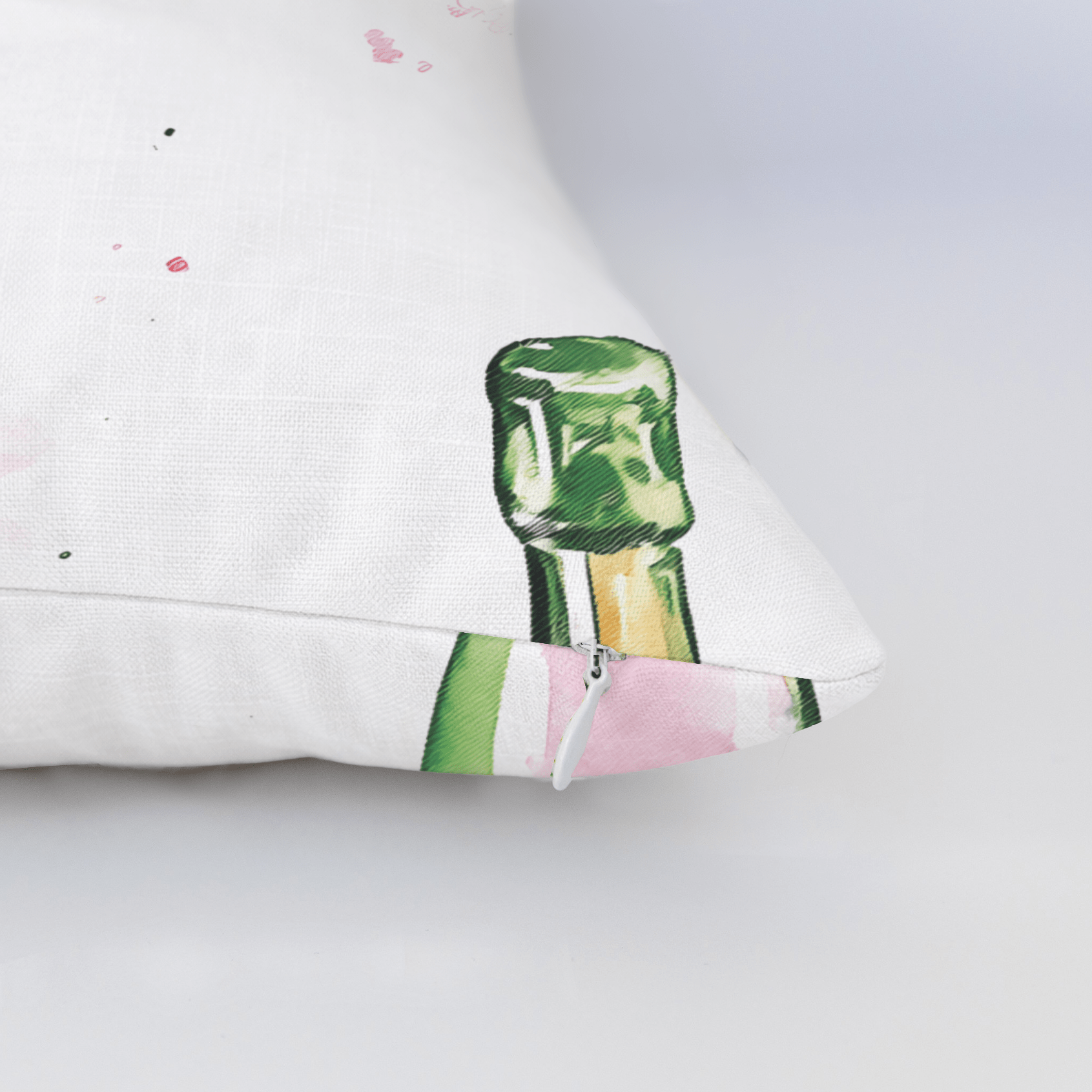 Toasty & Tipsy Throw Pillow - Lemon Park