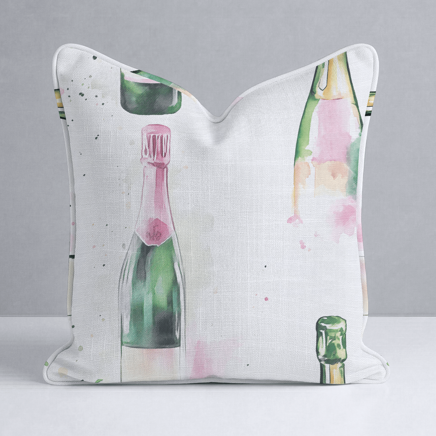 Toasty & Tipsy Throw Pillow - Lemon Park