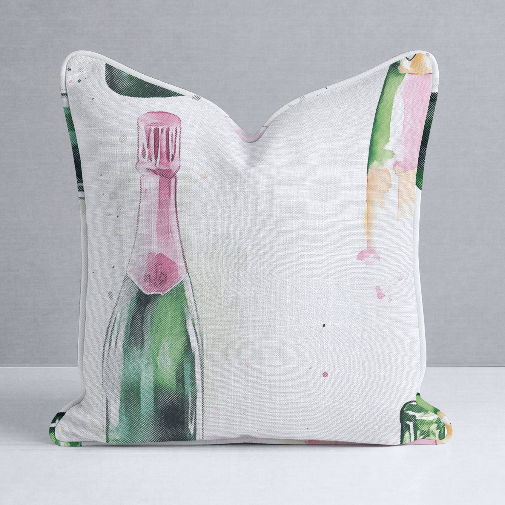 Toasty & Tipsy Throw Pillow - Lemon Park