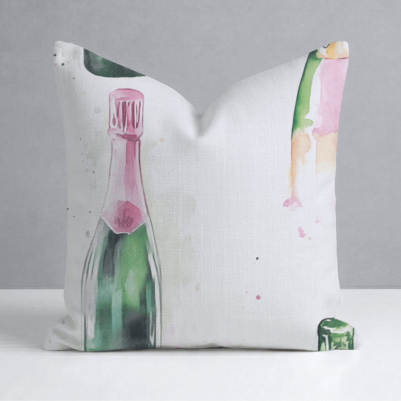 Toasty & Tipsy Throw Pillow - Lemon Park