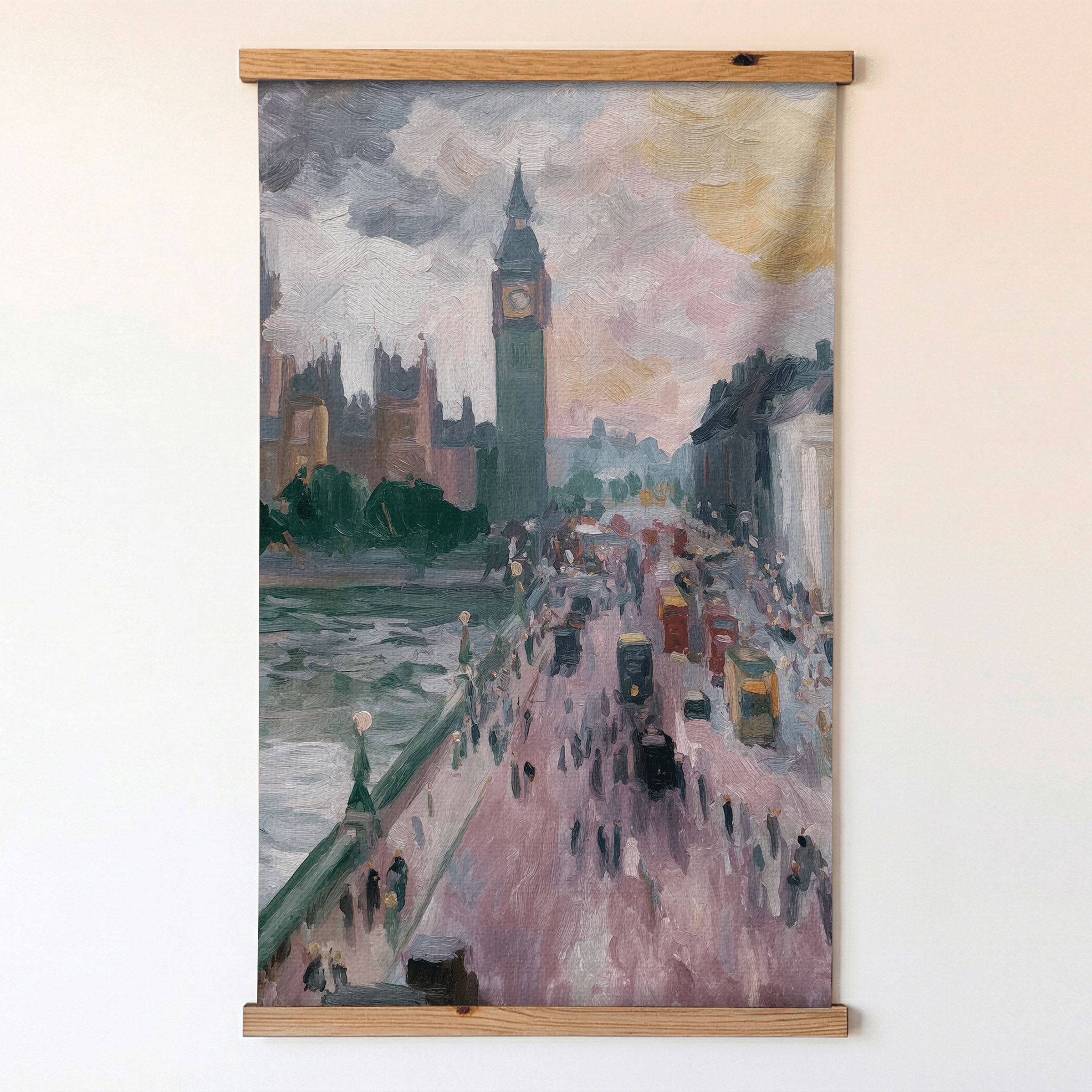Tower at Dusk - Tapestry - Lemon Park