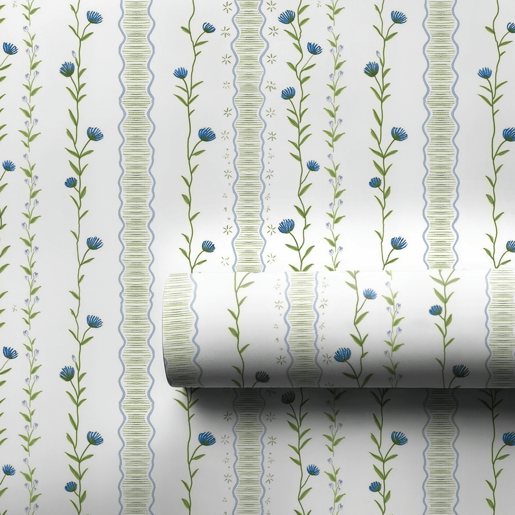 Tranquil Bloom - Wrapping Paper - Lemon Park